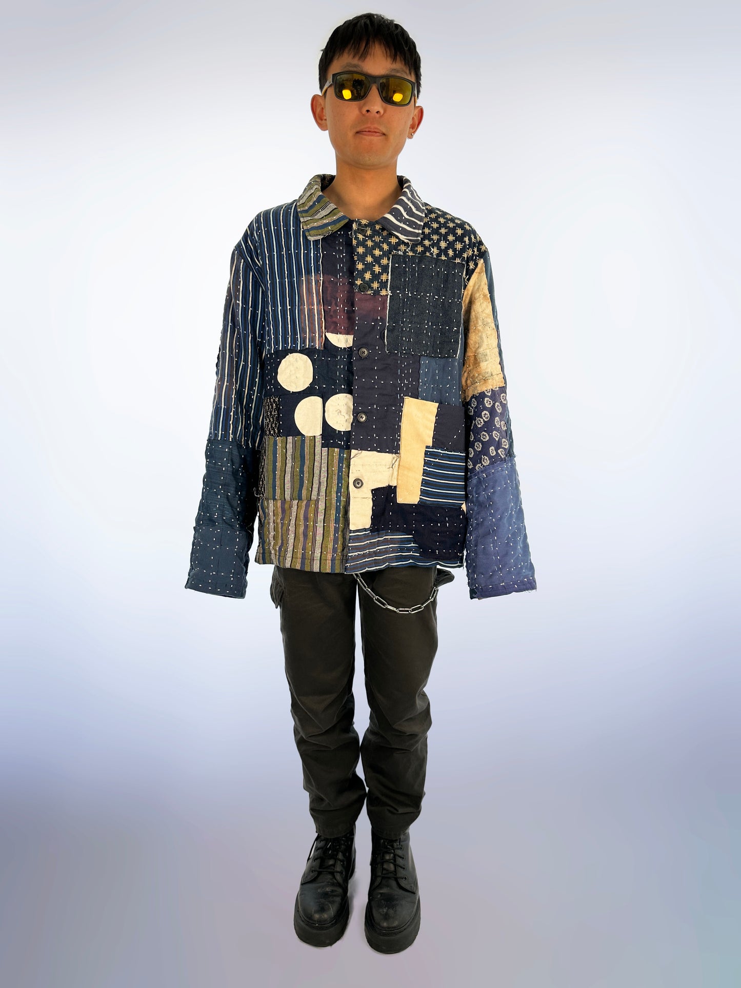 Boro Patchwork Chore Jacket