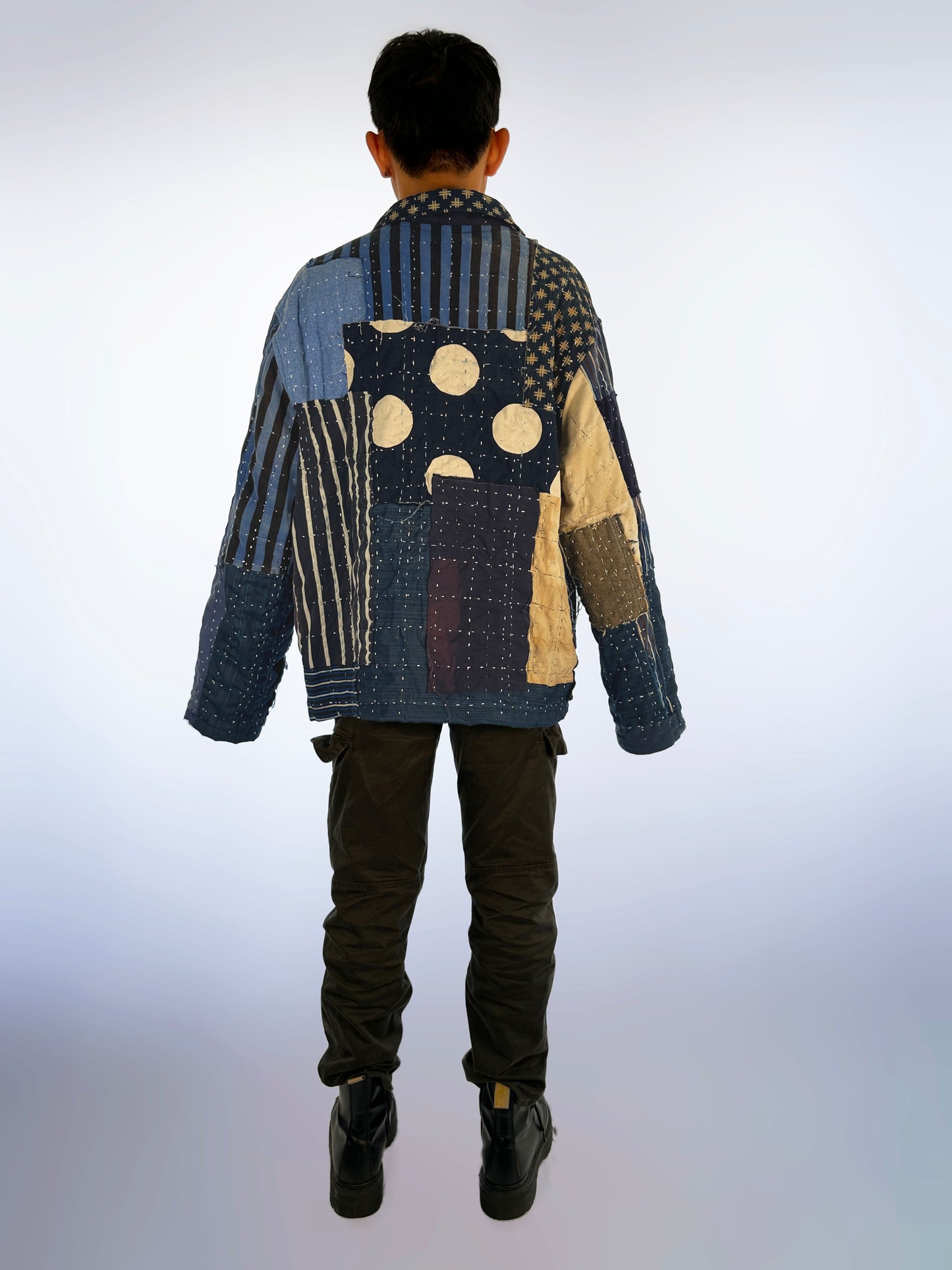 Boro Patchwork Chore Jacket