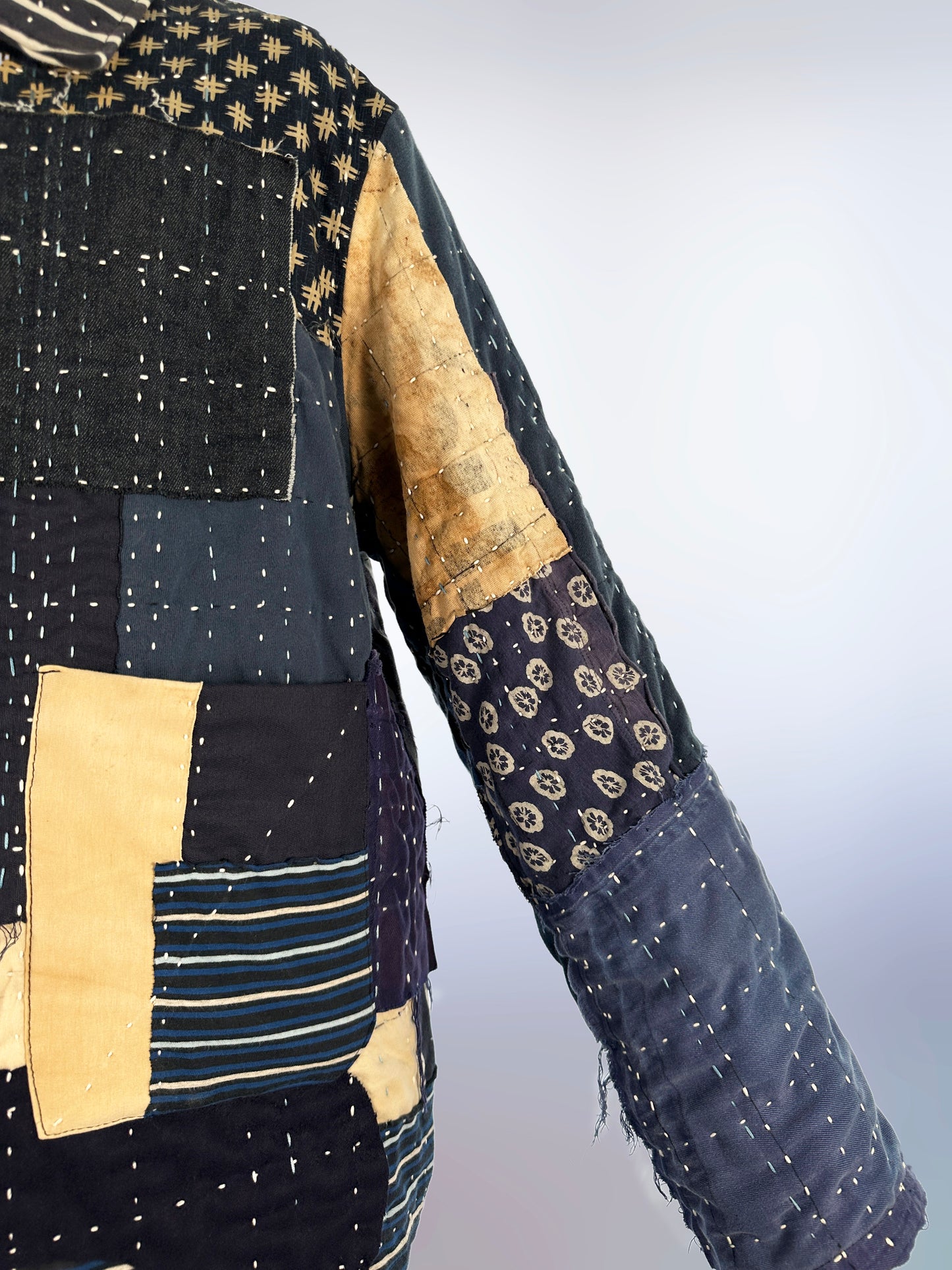Boro Patchwork Chore Jacket