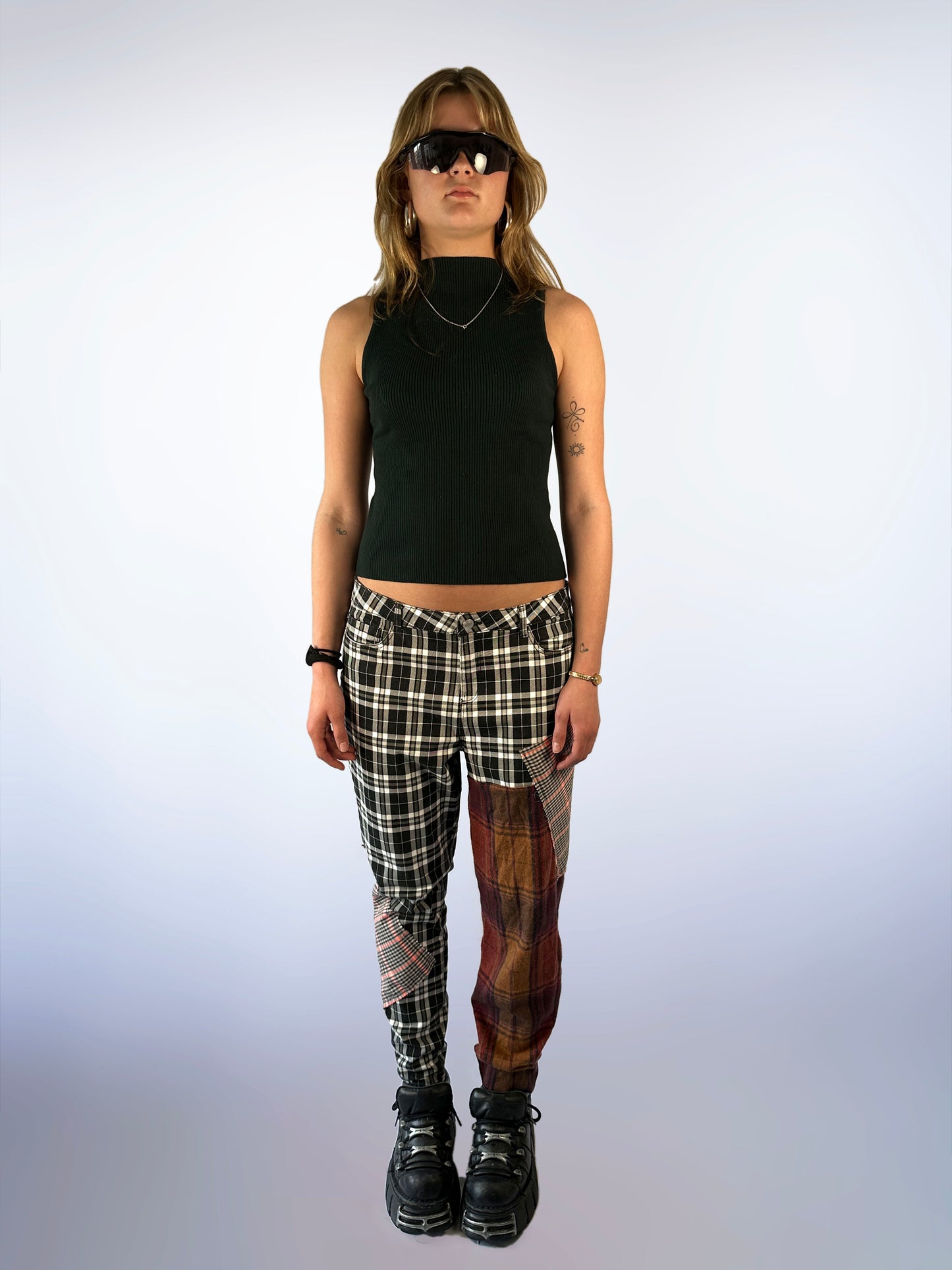 Tarten Mixed Leg Pants
