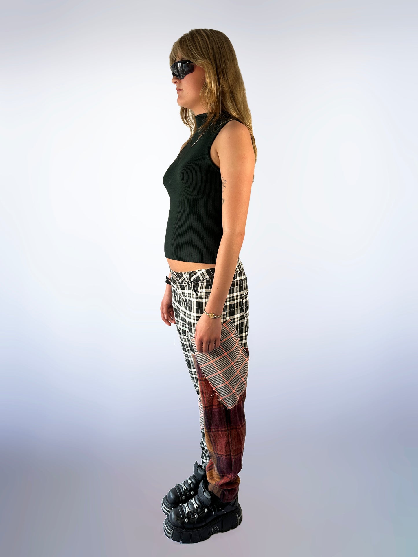 Tarten Mixed Leg Pants