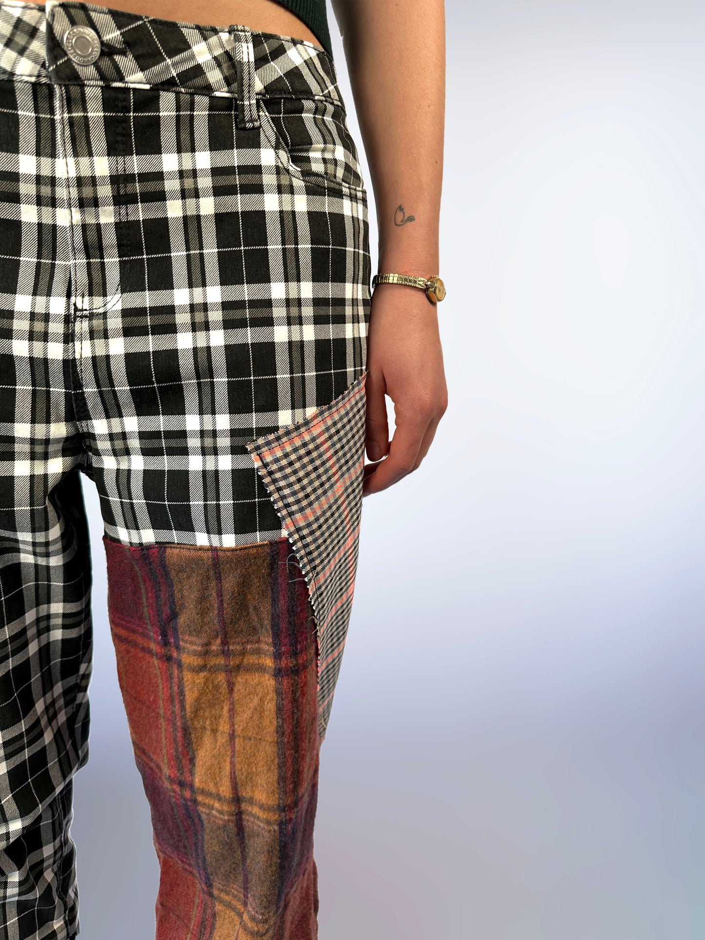 Tarten Mixed Leg Pants