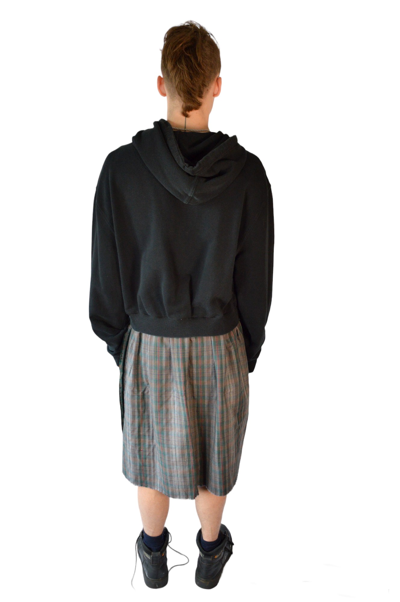 Black Hooded Dress