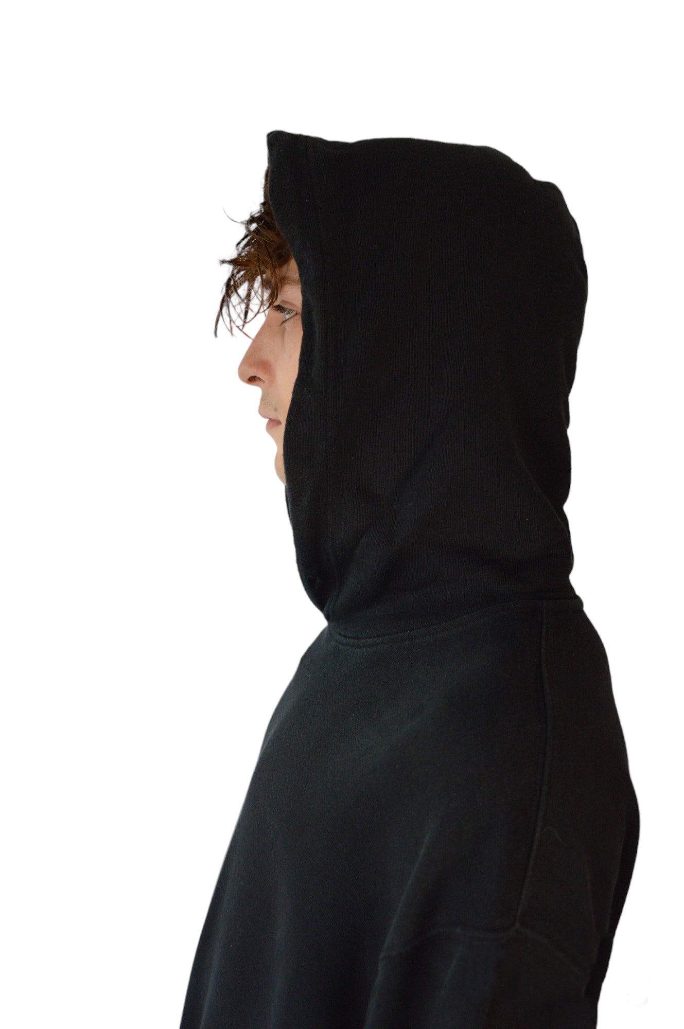 Black Hooded Dress