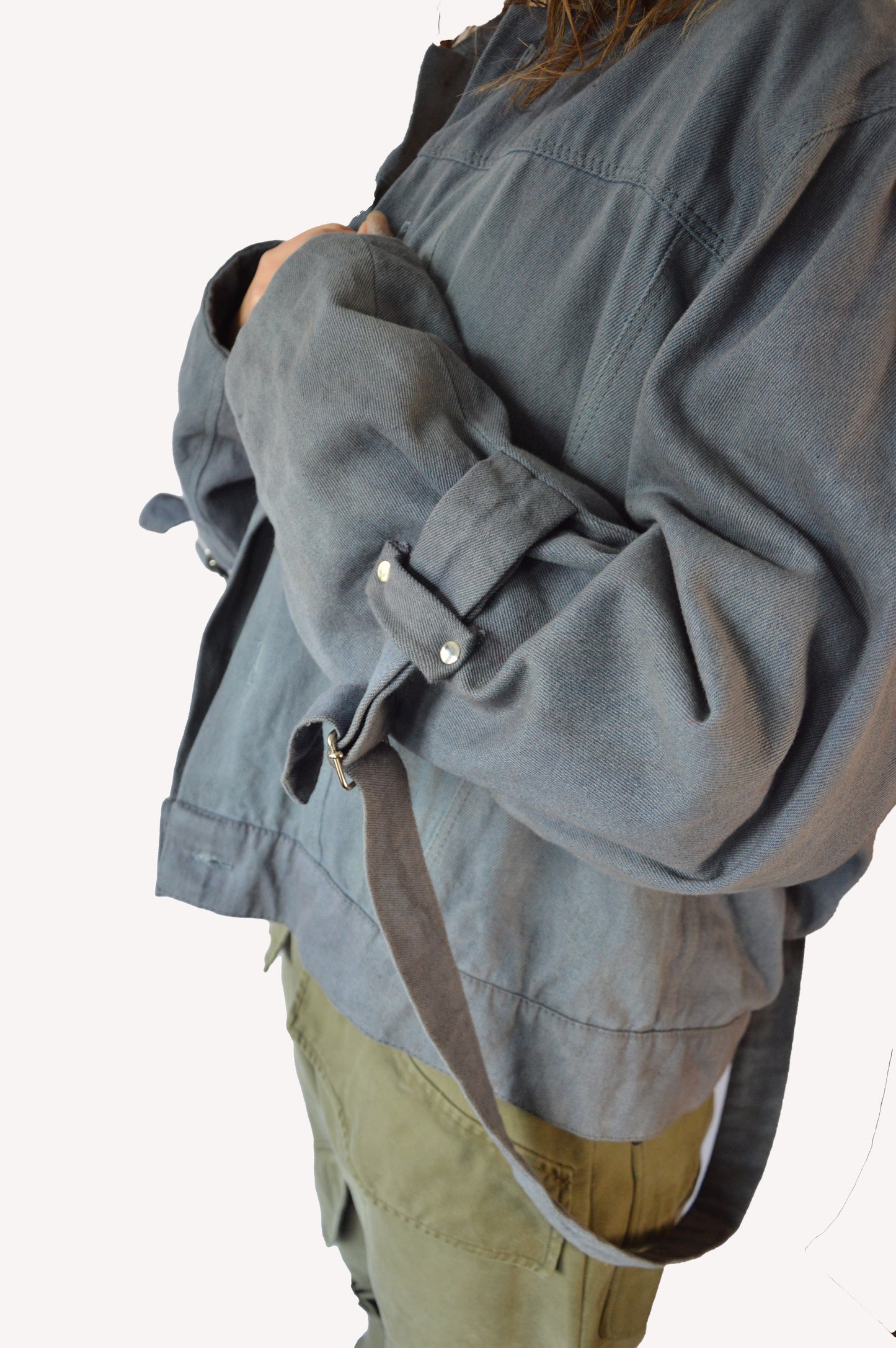 Denim Bondage Jacket