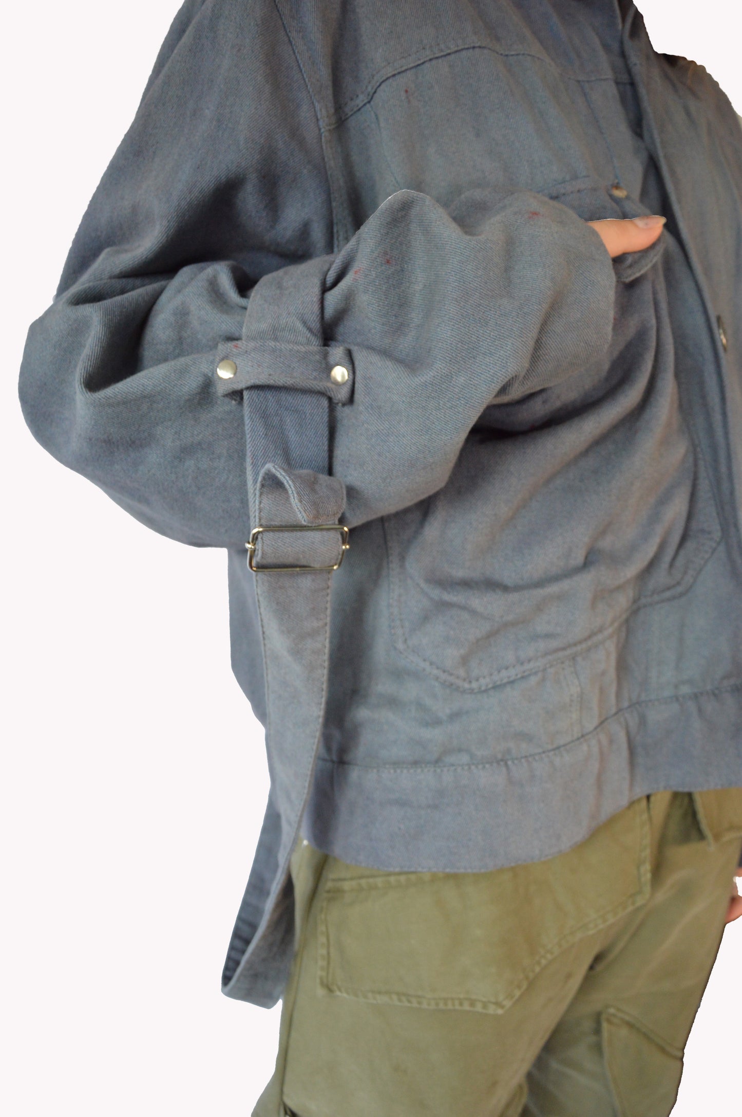 Denim Bondage Jacket