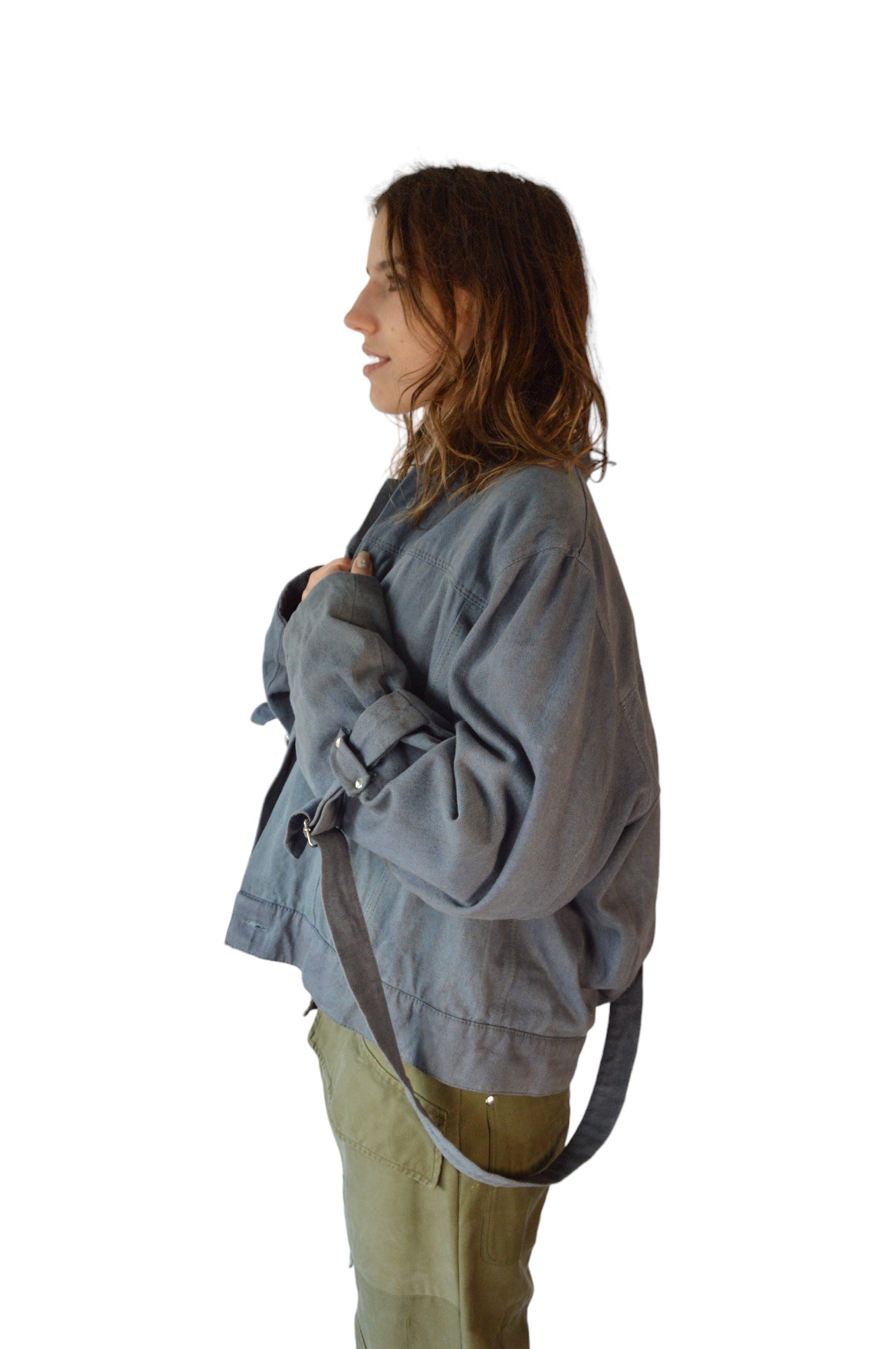 Denim Bondage Jacket