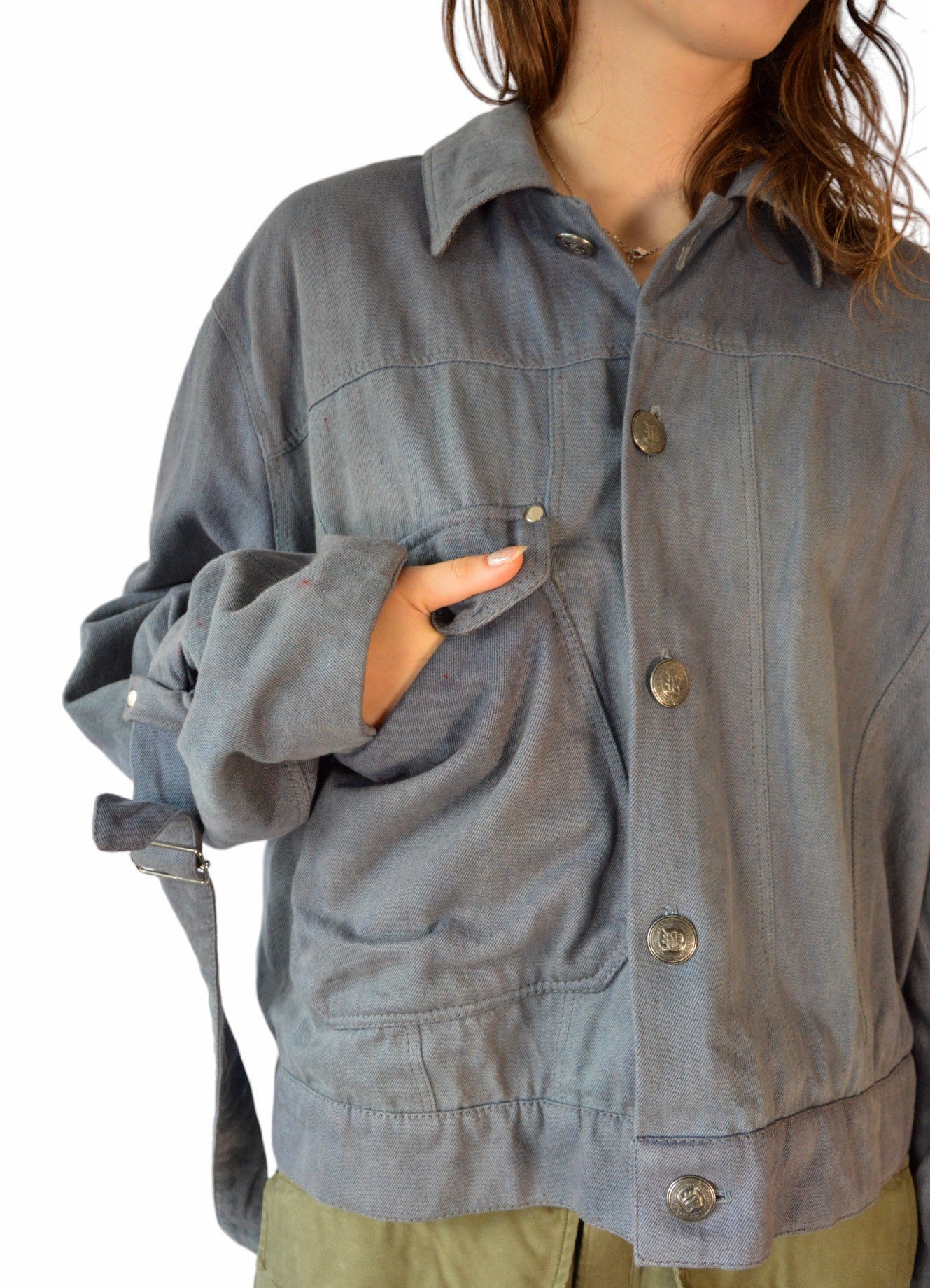 Denim Bondage Jacket