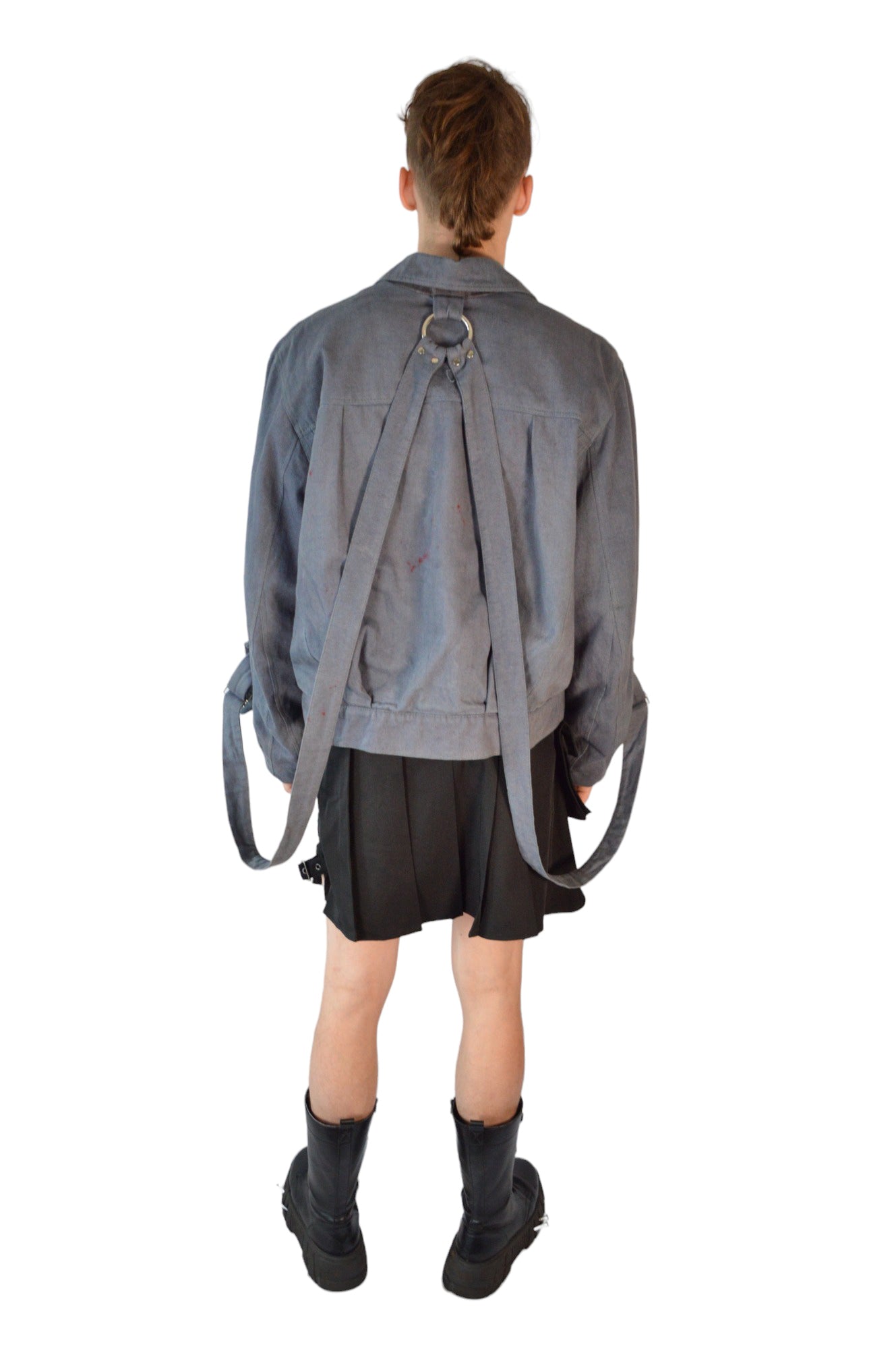 Denim Bondage Jacket