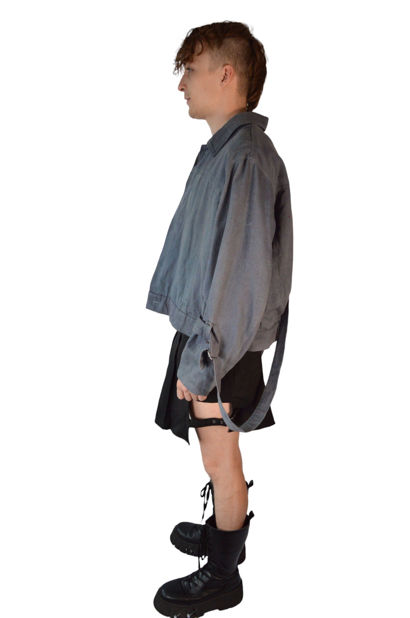 Denim Bondage Jacket