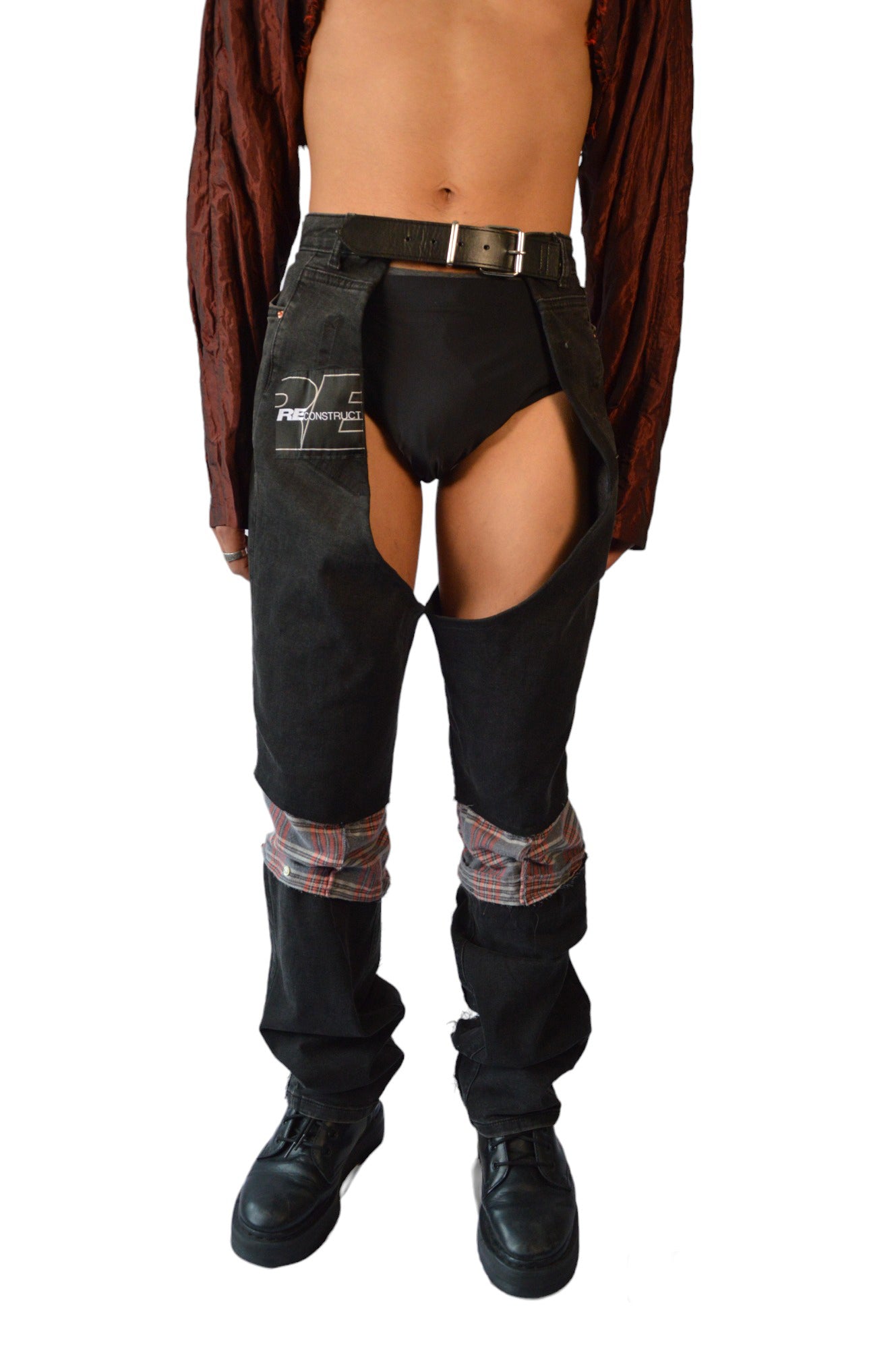 Skinny Patchwork Chaps