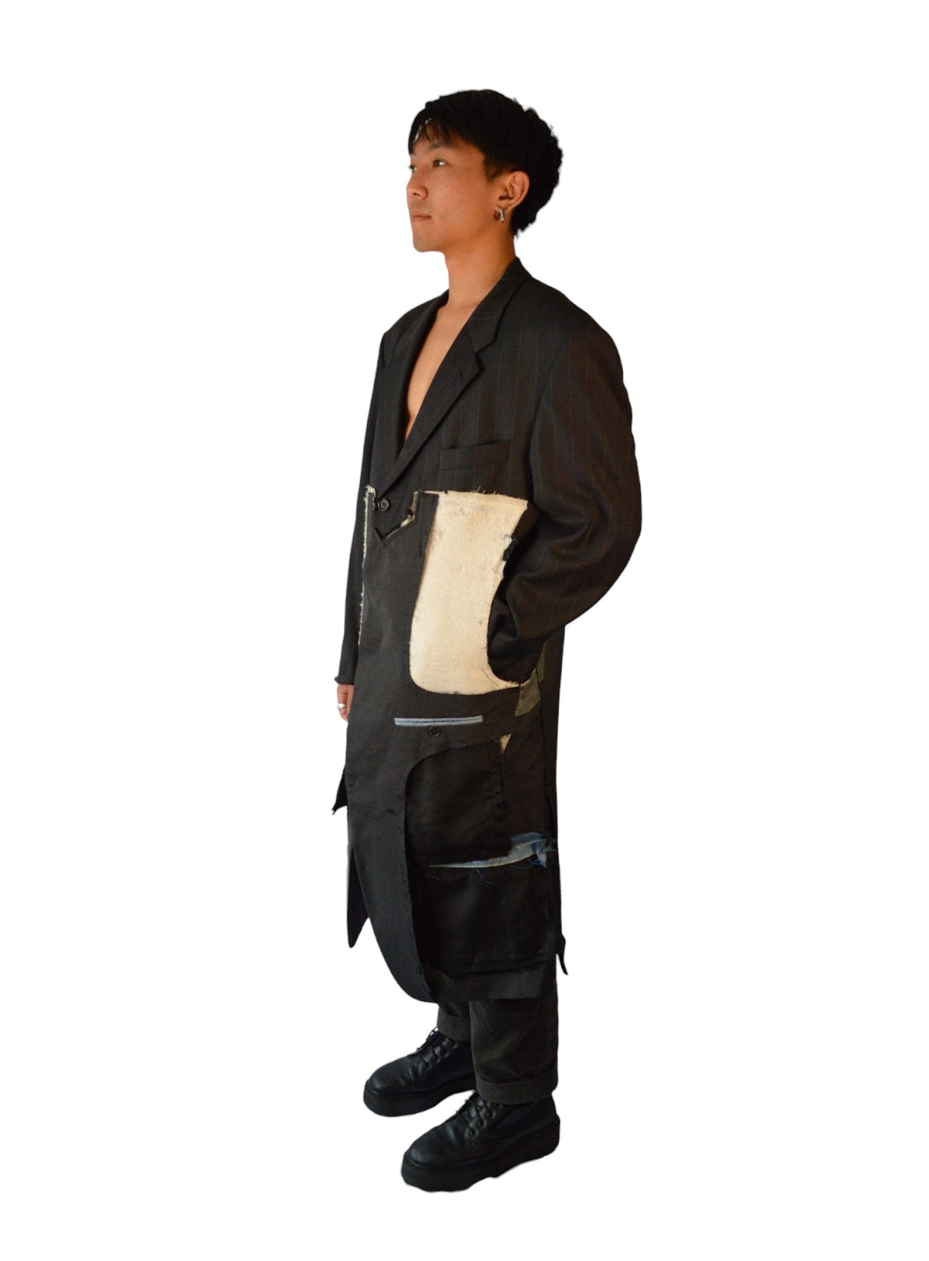 Long tailored suit