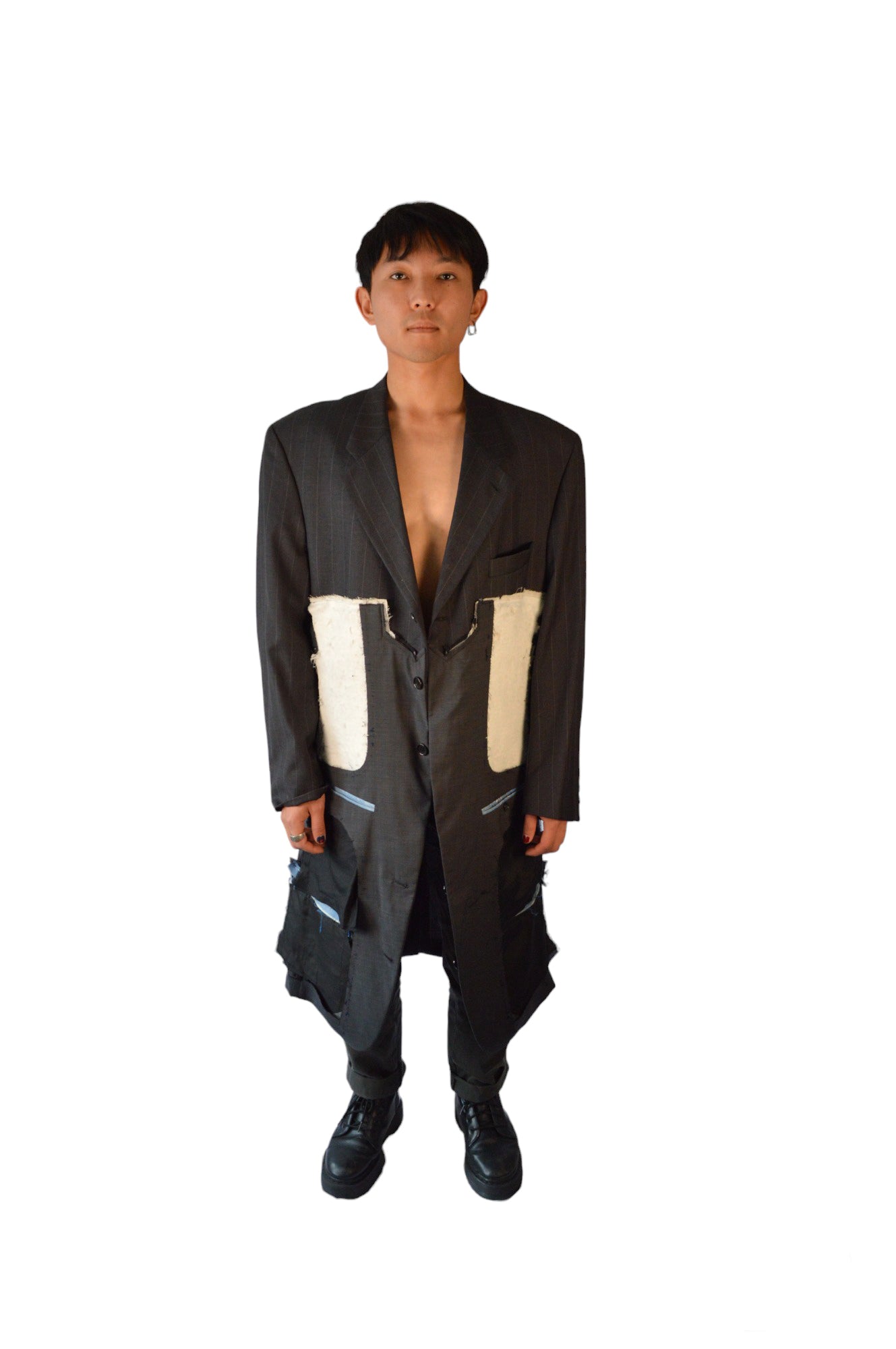 Long tailored suit