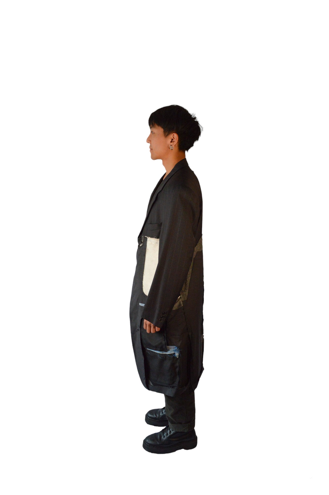 Long tailored suit