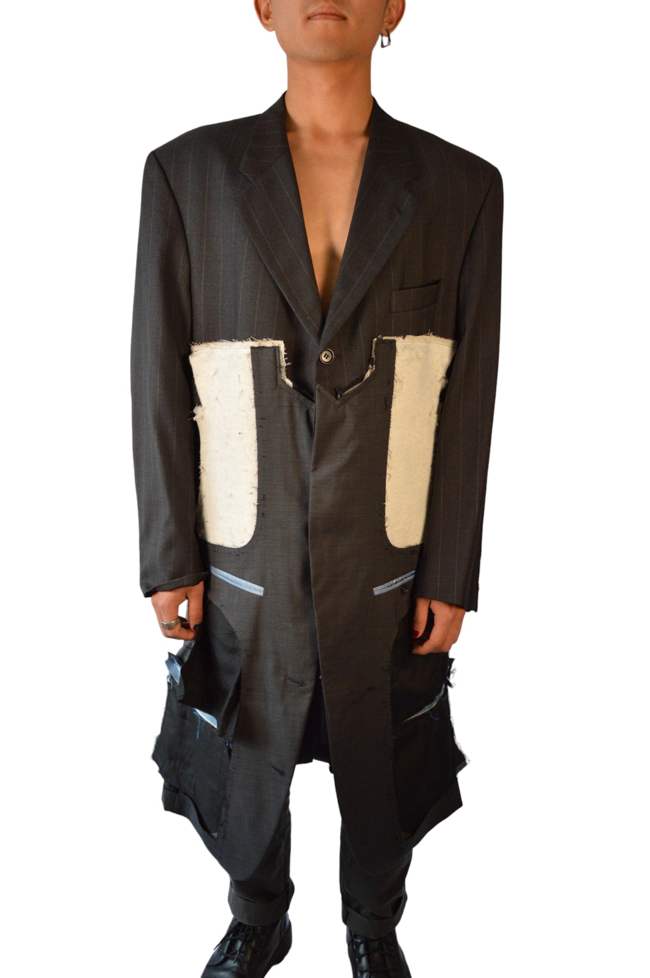 Long tailored suit