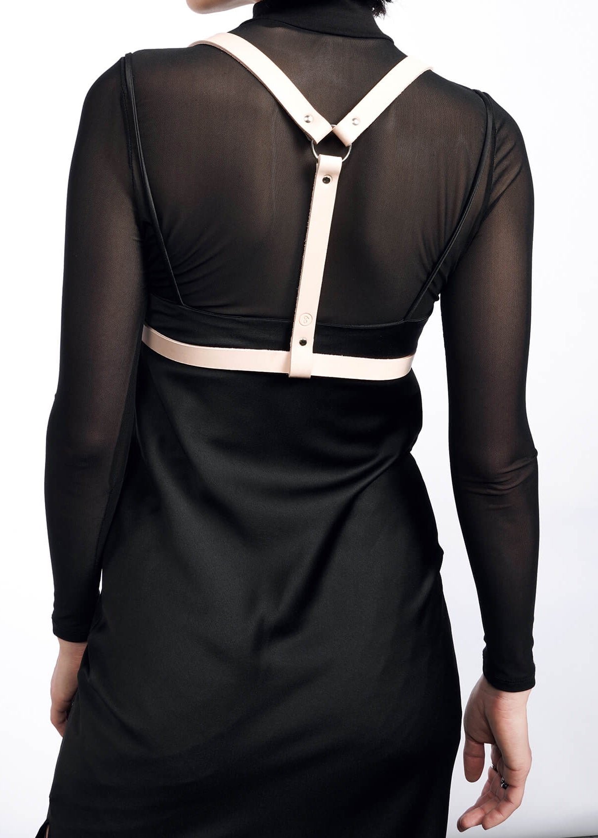 Leather Harness Beige