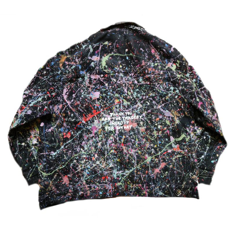 "Thank you for the tragedy, I need it for my art" Jacket