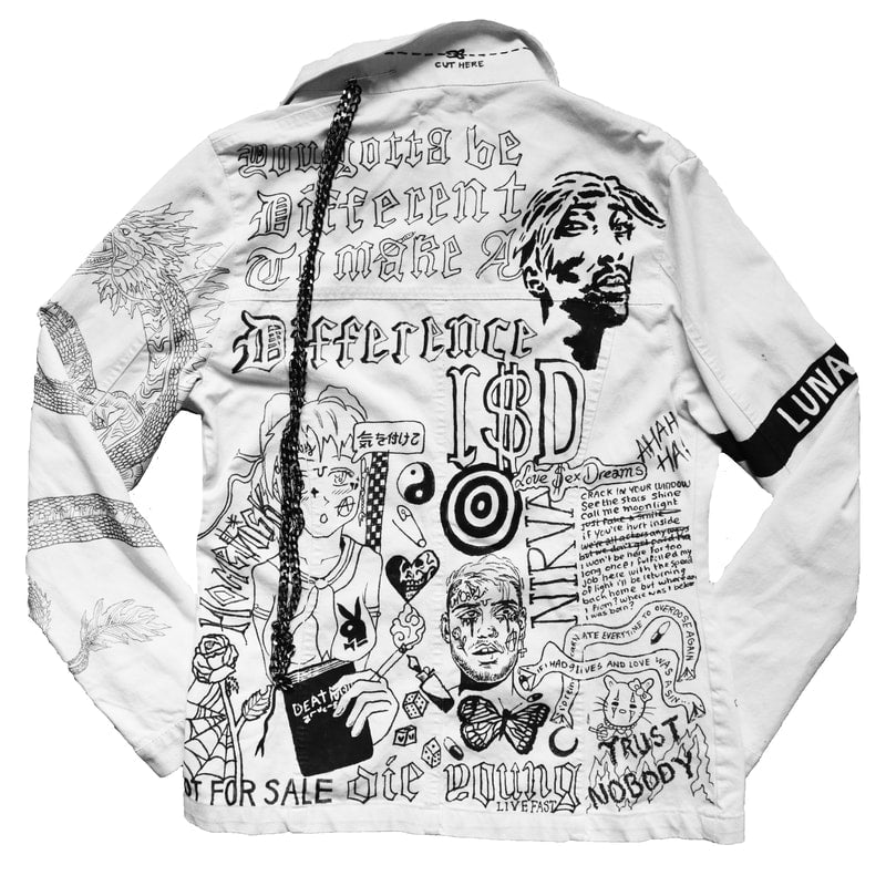"You gotta be different to make a difference" Jacket