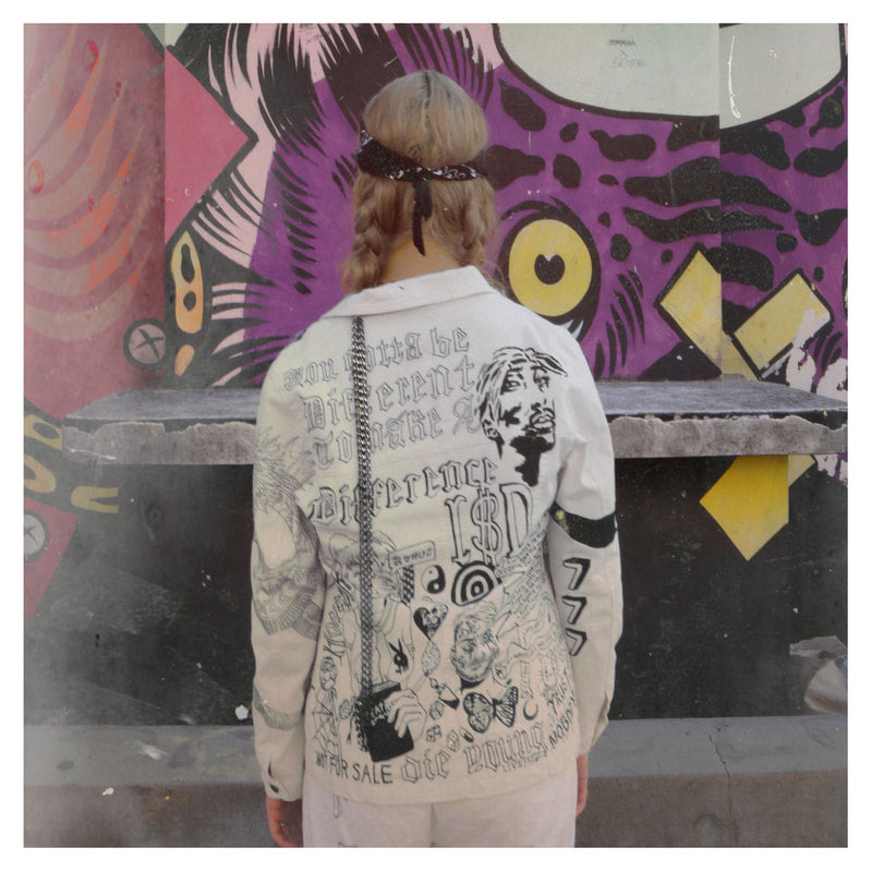 "You gotta be different to make a difference" Jacket