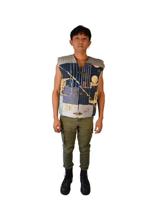 Boro Patchwork Vest